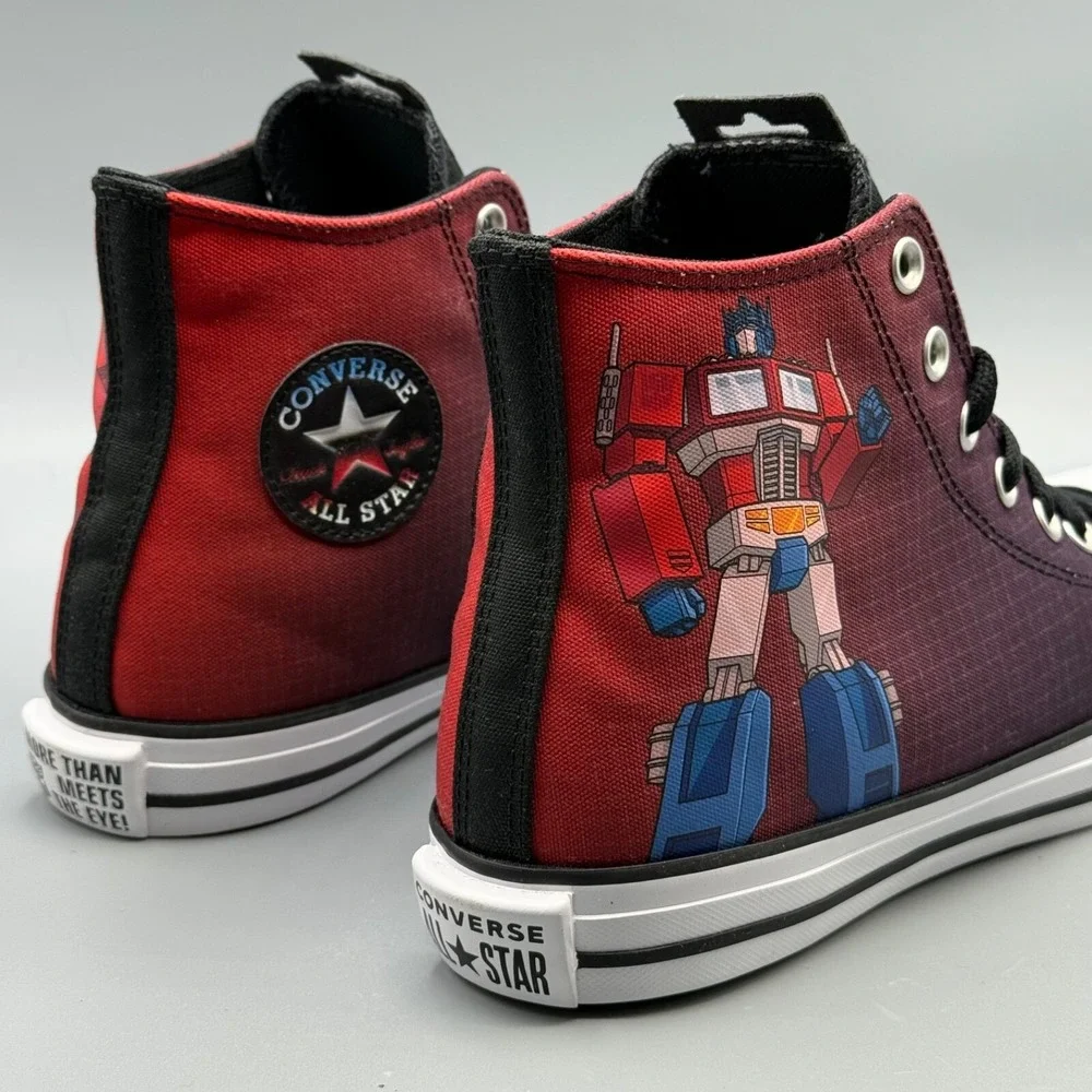 Converse Chuck Taylor Men's 6 Sneakers Transformers 40th Autobots Women's 8